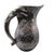 This vintage Arthur Court 1980 cast aluminum pitcher is a striking example of functional art. Adorned with jungle safari...