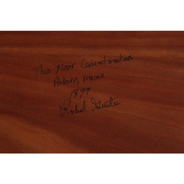 Thomas Moser Square Cherry Game or Dinette Table For Sale - Image 14 of 16