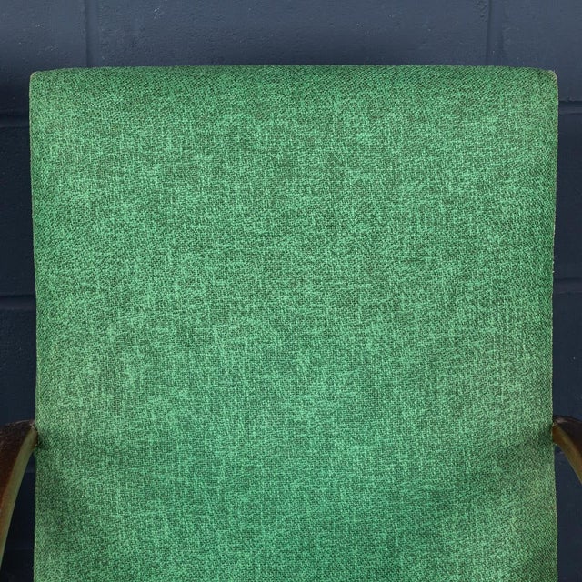 Vintage Italian Green Fabric Lounge Chairs, 1960, Set of 2 For Sale - Image 17 of 18