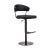 Cosmo Black on Black Steel Bar Stool For Sale - Image 10 of 10