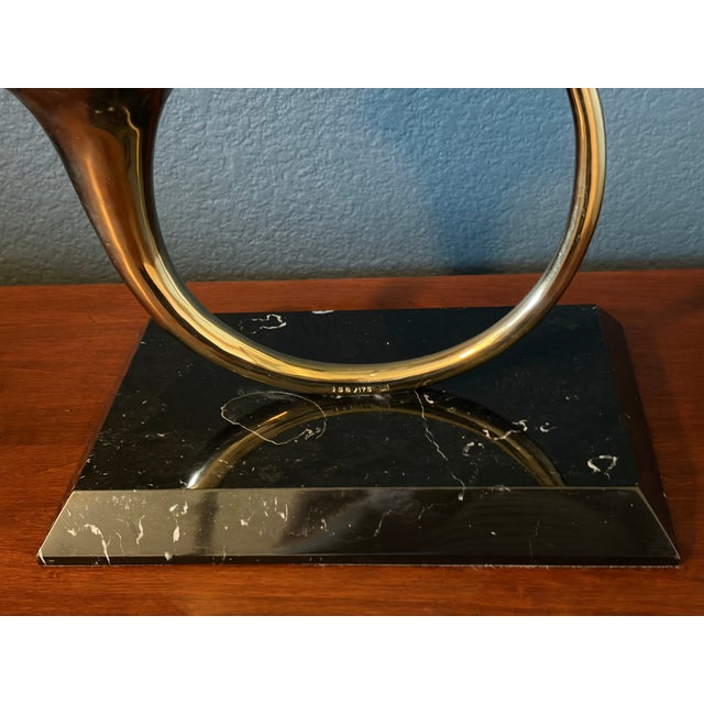 1980s Bronze Sculpture by Paul Wegner Entitled "Swingin Blowing Playin" For Sale - Image 13 of 16