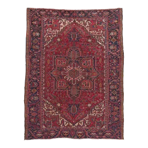 Mid 20th Century Vintage Persian Heriz Rug - 08'00 X 10'05