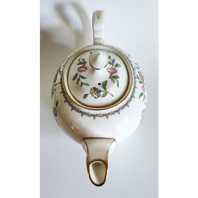 1980s 1980s Reproduction Pembroke Teapot by Aynsley For Sale - Image 5 of 8