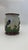Rustic 1994 Vintage Seymour Mann Hand-Painted Majolica Bird & Water Lily Ceramic Jar For Sale - Image 3 of 3