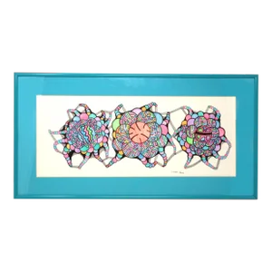 1990's Abstract Organic Illustration