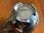 Silver 1950s Hazel Hannell Silver Glaze Pottery Pitcher For Sale - Image 8 of 9
