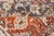 Early 20th Century Antique Persian Bakshaish Rug With Medallions and Flower Motifs in Midnight Blue For Sale - Image 5 of 16
