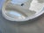 Cream French Barbotine Majolica Asparagus Plate With Shell Sauce Well For Sale - Image 8 of 11