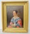 Late 18th or early 19th century formal portrait of a Lady. Bearing a label from Lima. A canvas on stretcher in a mid-20th-...