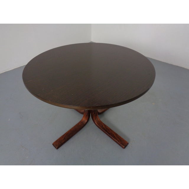 Mid-Century Modern Siesta Table and Leather Chairs by Ingmar Relling for Westnofa, Norway, 1960s, Set of 3 For Sale - Image 12 of 18