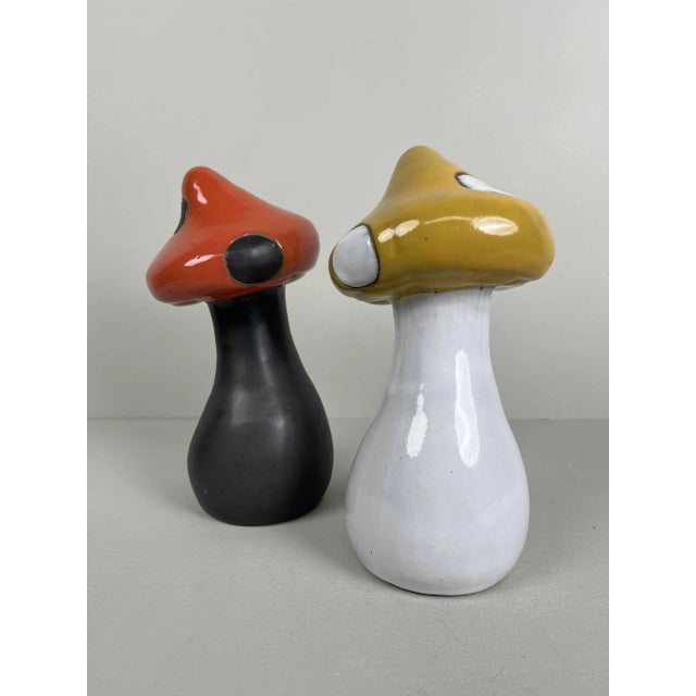 Decorative Mushrooms, 1970s, Set of 2 For Sale - Image 9 of 10