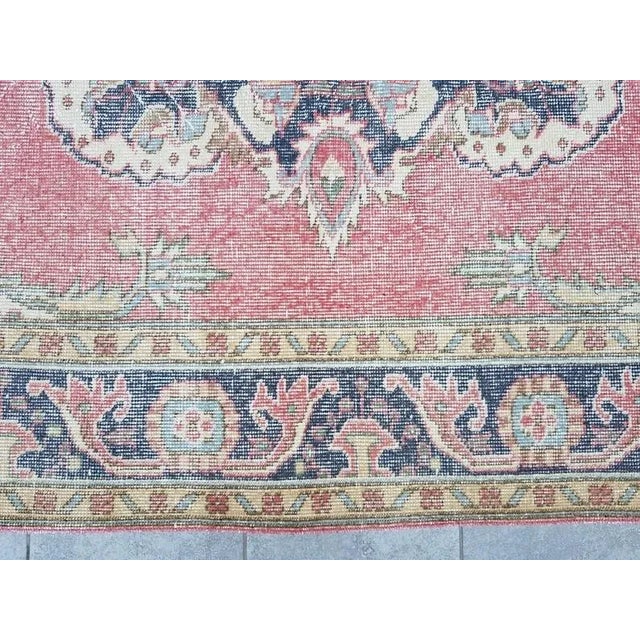 1960s Anatolian Kurdish Handknotted Wool Rug For Sale - Image 10 of 11