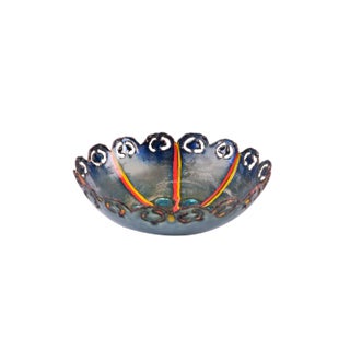 Enameled Copper Bowl by Studio Cellini Pesaro, Italy For Sale