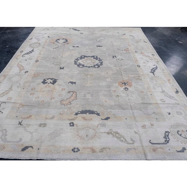 Turkish Oushak Rug 8'3" x 10'5" #16981 Explore a curated collection of hallway runners, wool rugs, and handmade...