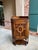 English Antique English Tiger Oak Corner Cabinet Barley Twist Jacobean Arts & Crafts For Sale - Image 3 of 18