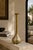 Persian Antique Islamic Persian Revival Brass Vase With Silver & Copper Inlay For Sale - Image 3 of 16