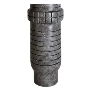 Grey Marble Array Vase by Nina Magon For Sale