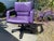 1990s 1990s Mario Bellini Vitra Figura Post Modern Purple Leather Desk Chair For Sale - Image 5 of 12
