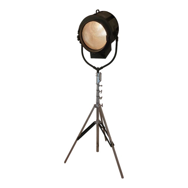 Vintage Bardwell and McAlister Hollywood Spotlight on Tripod For Sale