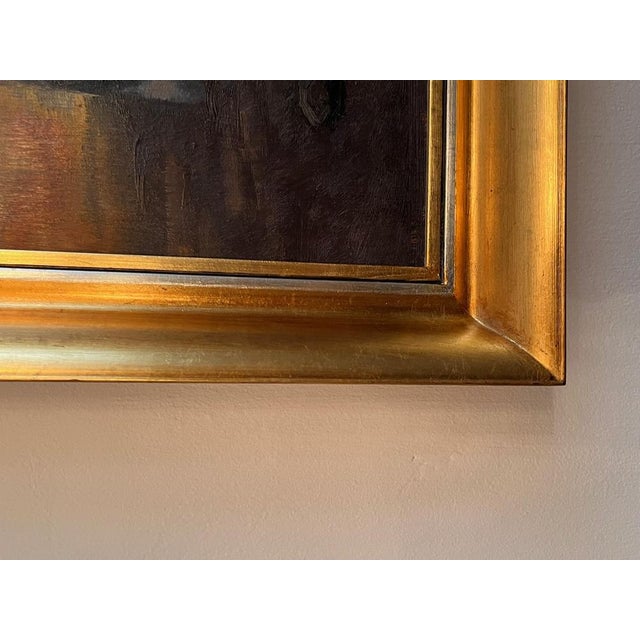 Tibor Polya, Scene, 1890s, Oil on Panel For Sale - Image 6 of 11