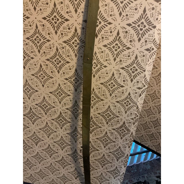 Vintage Japanese Hand‑Painted Landscape Byōbu Screen, Signed For Sale - Image 11 of 12