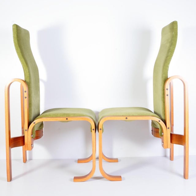 Mid-Century Modern Set of Mid-Century Brutalist Armchairs by Jan Bocan for Ton, 1972 For Sale - Image 3 of 18
