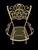 Russell Woodard Vintage Woodard Andalusian Wrought Iron Patio Dining Chairs - Set of 6 For Sale - Image 4 of 9