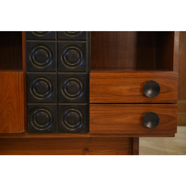1970s Vintage Brutalist Bar Cabinet by De Coene, 1970s For Sale - Image 5 of 13