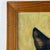 Black Cat Portrait, 1920s, Oil Painting on Panel, Framed For Sale - Image 8 of 14
