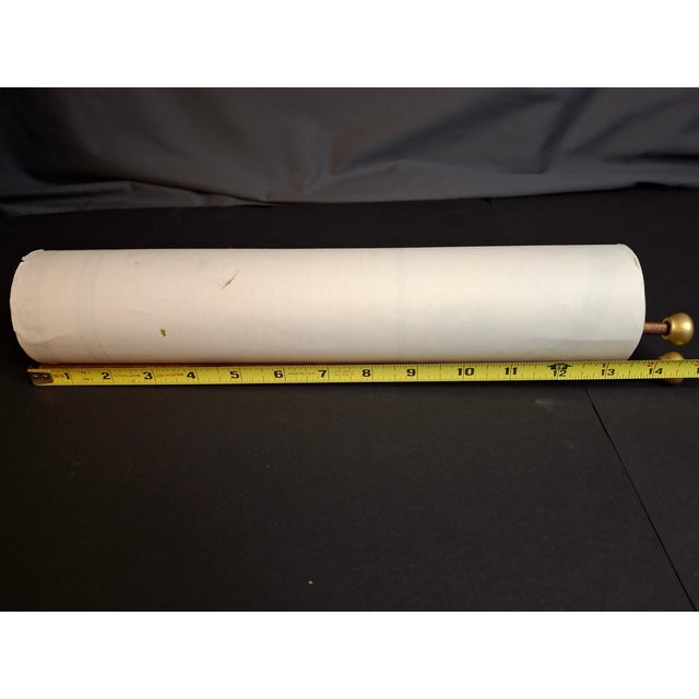 1998 Commemorative Megillah Esther Scroll Tisch Family Judaica Art Purim Signed For Sale In Boston - Image 6 of 18