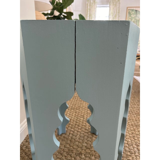 1960s Vintage Coastal Side Table For Sale In Providence - Image 6 of 11
