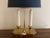 Mid 20th Century Brass Bouillotte Lamp With Adjustable Black Tole Shade For Sale - Image 9 of 16