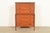 Mid-Century Modern John Van Koert for Drexel Counterpoint Mid-Century Modern Sculpted Walnut Highboy Dresser, 1950s For Sale - Image 3 of 18