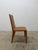 Animal Skin G.&r. Fauciglietti Latina High Back Leather Dining or Side Chair for Frag, Italy For Sale - Image 7 of 15