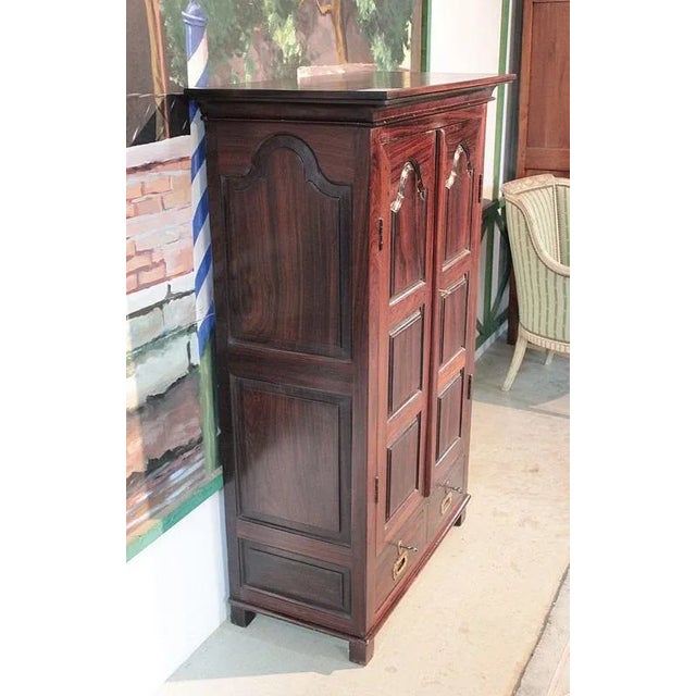 19th Century Louis XIV Style Rosewood Armoire For Sale - Image 9 of 10