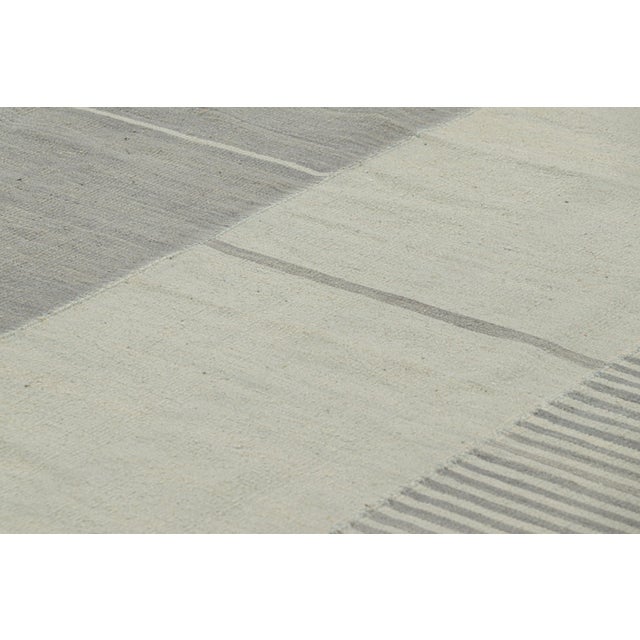 Handwoven in wool, this 7x10 contemporary Kilim is from an exciting new custom-capable flatweave collection by Rug &...