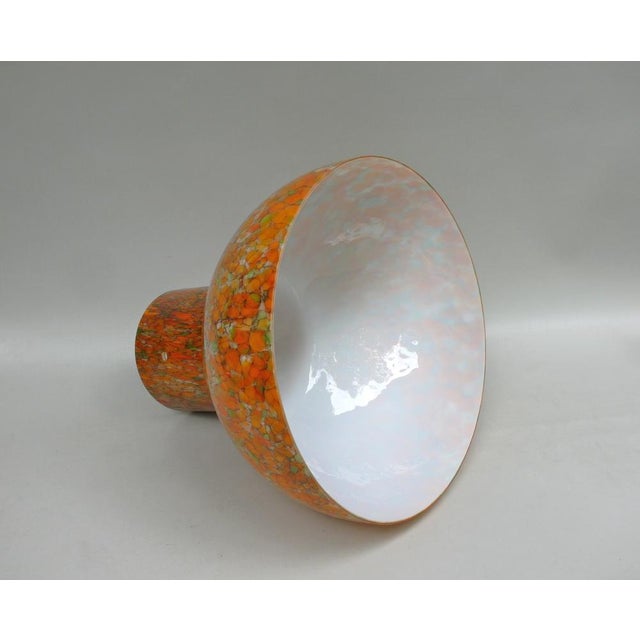 Ceiling Light in Flamed Orange, Green, Black, Beige by Peill & Putzler, 1970s For Sale - Image 10 of 17
