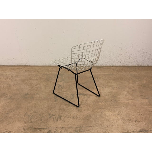 Mid-Century Modern Side Chair by Harry Bertoia for Knoll International, 1980s For Sale - Image 3 of 14