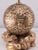 Metal Antique Late 18th Century French Ormolu Ball-Shaped Verge Fusee Watch Desk Stand For Sale - Image 7 of 18