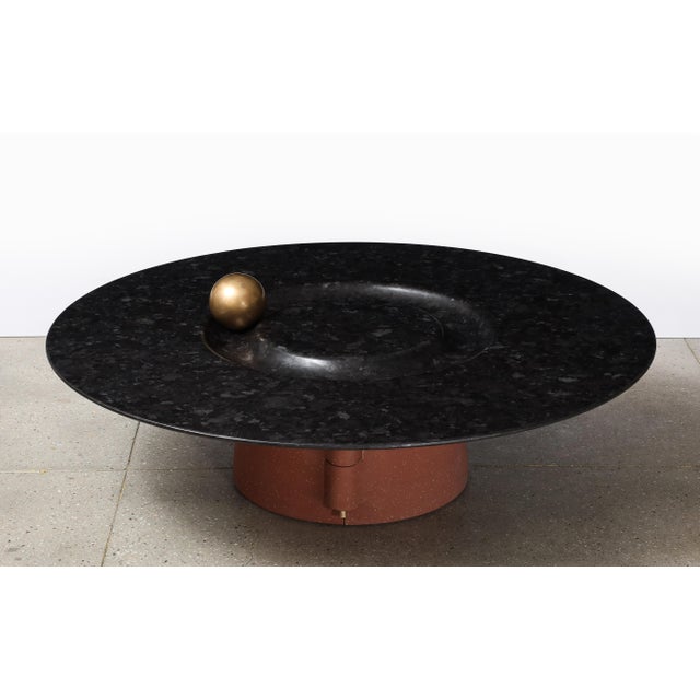 Moulay Hafid Sdikiene "Æra Nomadica" Marble and Sandstone Table For Sale - Image 4 of 17