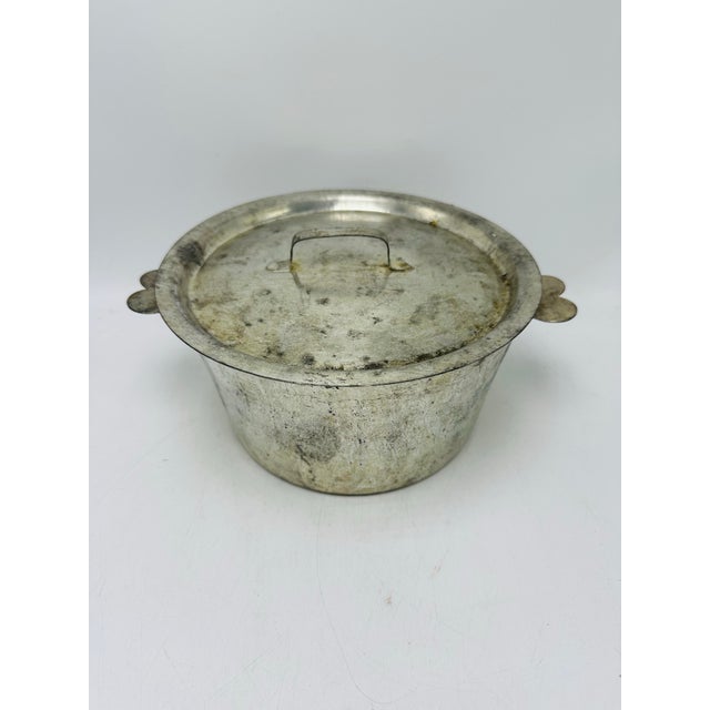 Antique French Metal Lidded Pot For Sale In Charleston - Image 6 of 9