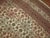 Enchanting room size Persian Tabriz carpet with repetitive Mahi fish Herati motif. The inner field is pistachio green,...