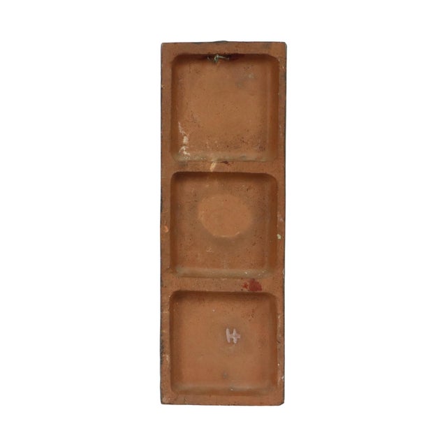Terracotta Wall Sculpture in the style of Ruscha, West Germany, 1960s For Sale - Image 10 of 15