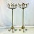 Rustic European Late 1800s Antique French Art Nouveau Monumental Candelabras, Floor Candle Stands- A Pair. For Sale - Image 3 of 12