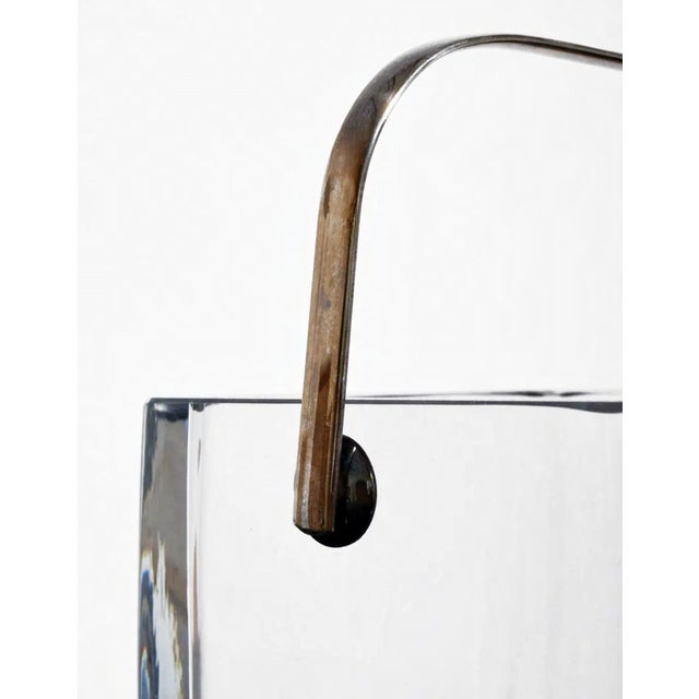 Cartier 1970s Cartier Crystal Ice Bucket For Sale - Image 4 of 6