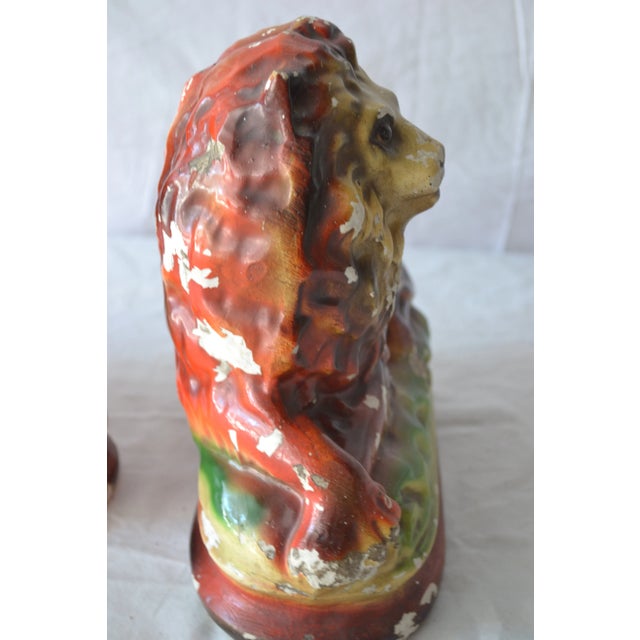 1930's Lions From Ireland - A Pair For Sale - Image 4 of 10