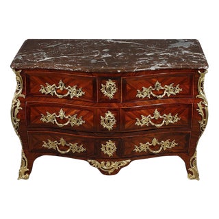 Commode in Violet Wood Veneer from Lapie, 1770 For Sale