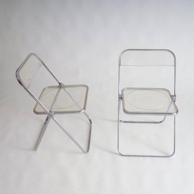 Set of Plia Folding Chairs by Giancarlo Piretti for Anonima Castelli, 1960s For Sale - Image 13 of 15
