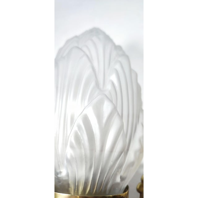 Bronze Wall Light, France, 1950s For Sale - Image 10 of 11