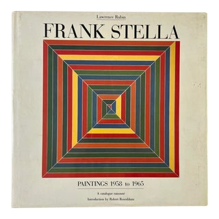 Frank Stella: Catalogue Raisonne, Paintings 1958-1965, Stewart, Tabori & Chang, 1986 For Sale